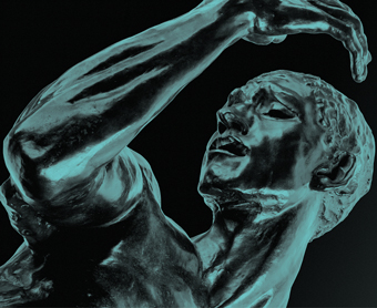 Auguste Rodin, Pierre de Wissant, monumental nude, c.1886–87