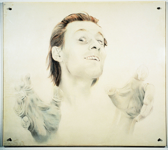 Martin Kippenberger, Untitled (self-portrait), 1975/76.Private collection. © Estate of Martin Kippenberger, Galerie Gisela Capitain, Cologne. 