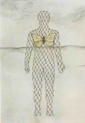 Birgit Jürgenssen Strange couple, 1973