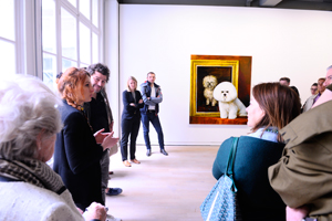 Exhibition view from Last Night's Fortune Teller