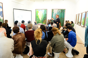 Exhibition view from Last Night's Fortune Teller