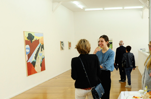 Exhibition view from Last Night's Fortune Teller