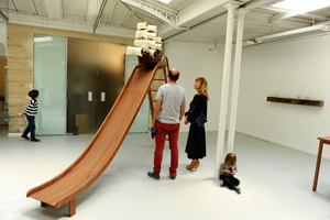 Exhibition view from Last Night's Fortune Teller