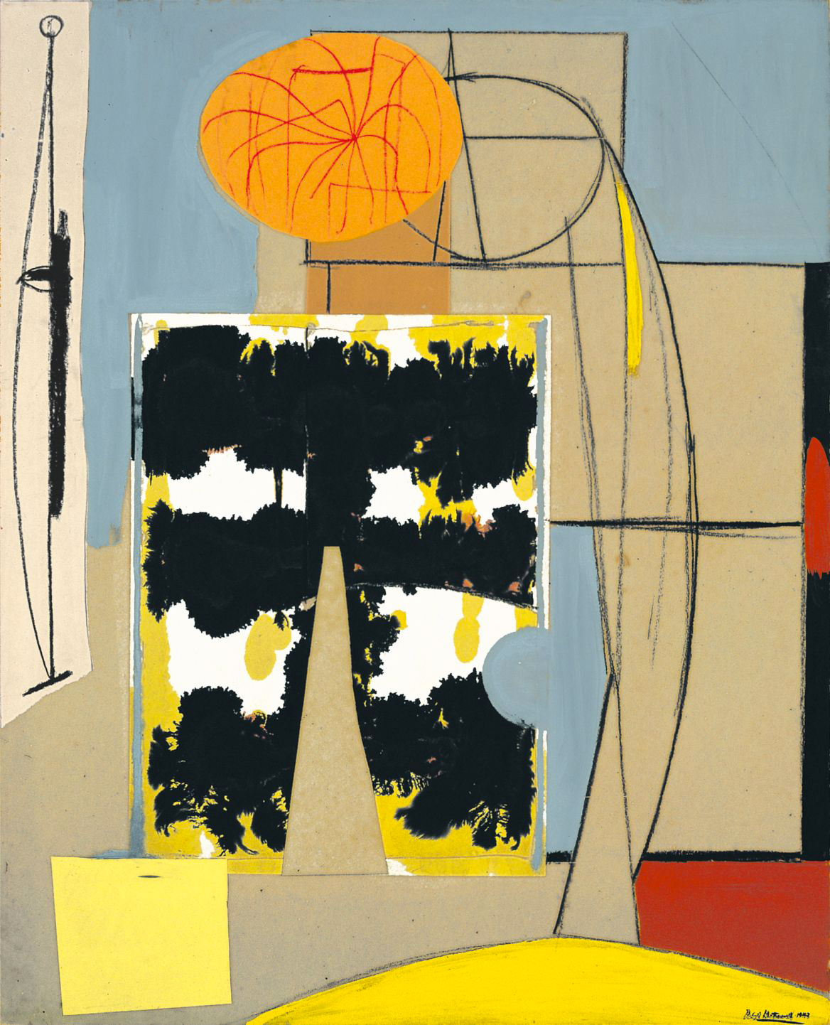 Peggy Guggenheim Collection Robert Motherwell Early Collages