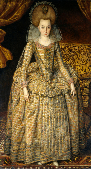 Robert Peake the Elder, Princess Elizabeth, Queen of Bohemia and Electress Palatine, c. 1610