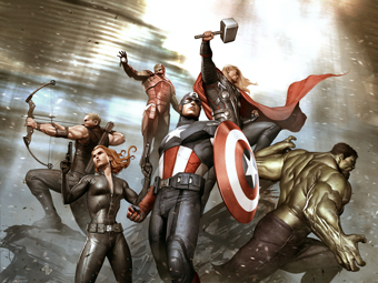 Adi Granov, Keyframe for Marvel's The Avengers 2012 

© 2012 Marvel