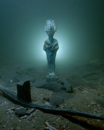 Bronze statuette of Osiris