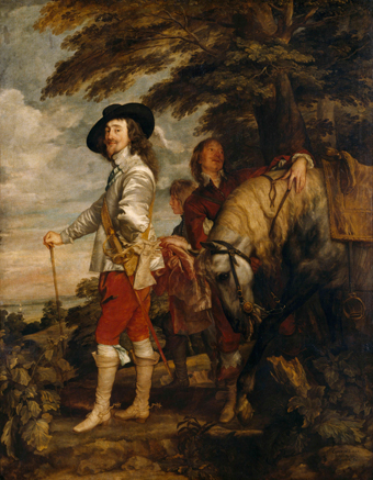 Anthony van Dyck, Charles I ('Le Roi à la chasse'), c. 1635