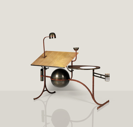 François-Xavier Lalanne, Table à dessin KL, 1964-1966.