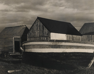 Paul Strand, Boats and Sheds, Gaspé (1929)