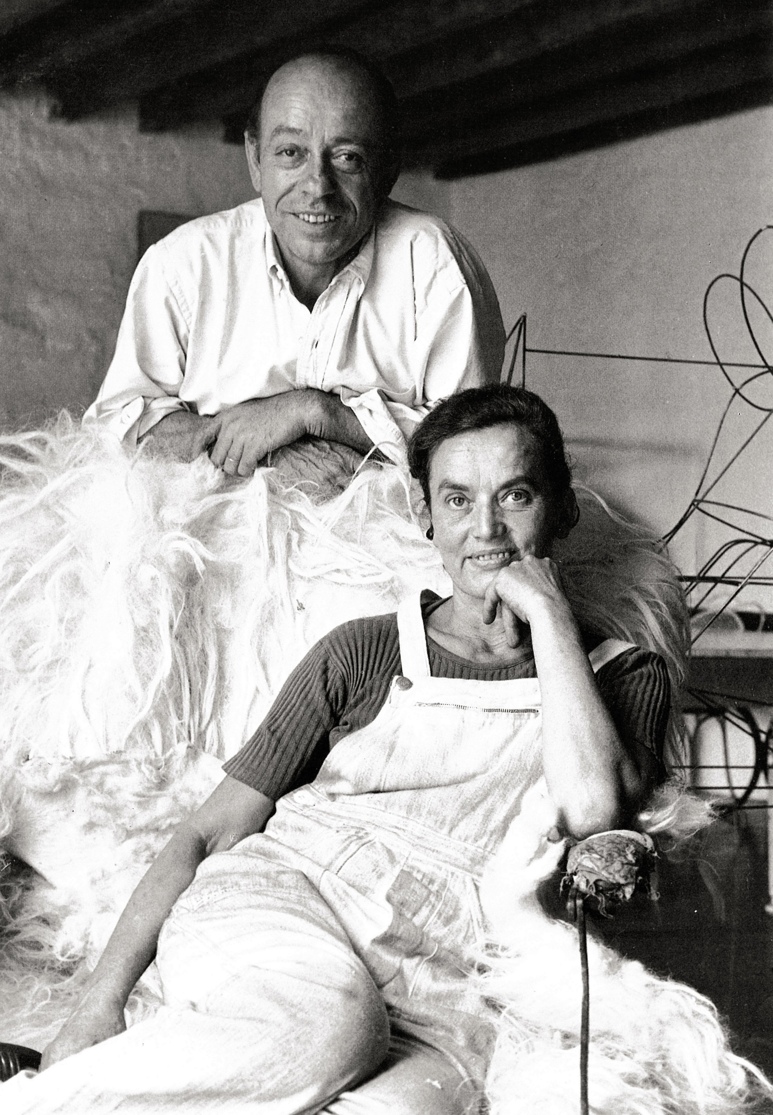 Claude et François-Xavier Lalanne
© Edouard Boubat