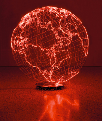 Mona Hatoum, Hot Spot III, 2009