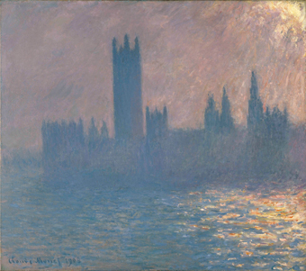 Claude Monet, Houses of Parliament, Sunlight Effect (1903).