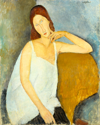 Amedeo Modigliani, Jeanne Hébuterne 1919. 