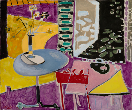 Patrick Heron, Interior with Garden Window : 1955