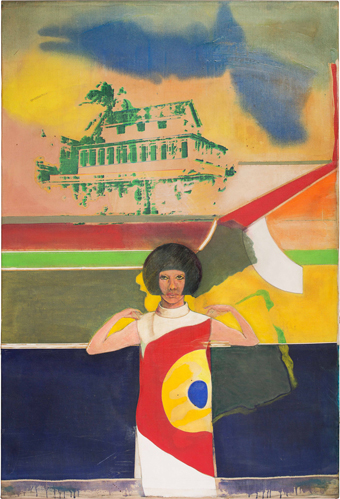 Frank Bowling, Cover Girl 1966