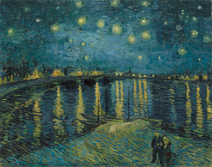 Starry Night Over the Rhone, 1888