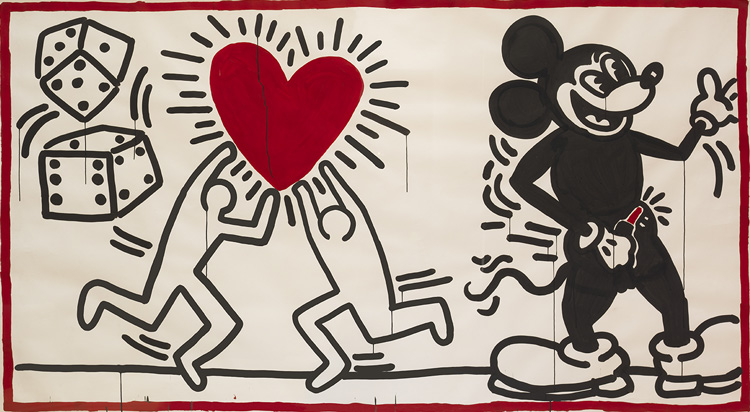 KEITH HARING. THE ALPHABET