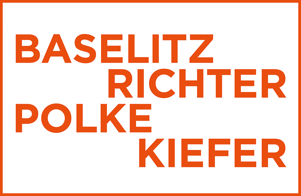 BASELITZ, RICHTER, POLKE, KIEFER </br> THE EARLY YEARS OF THE OLD MASTERS