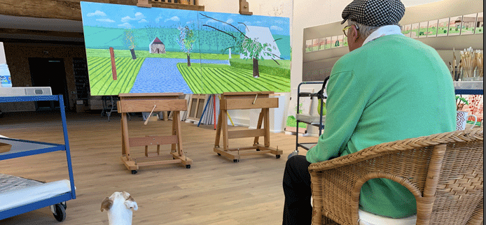 David Hockney: Ma Normandie
