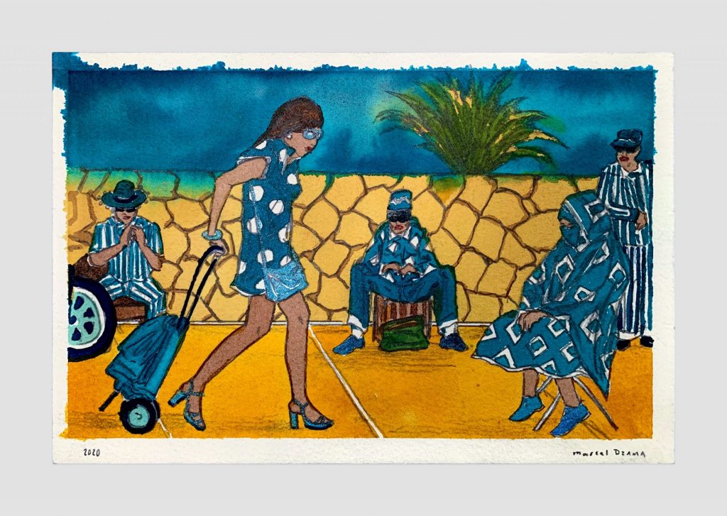 Marcel Dzama: Blue Moon of Morocco