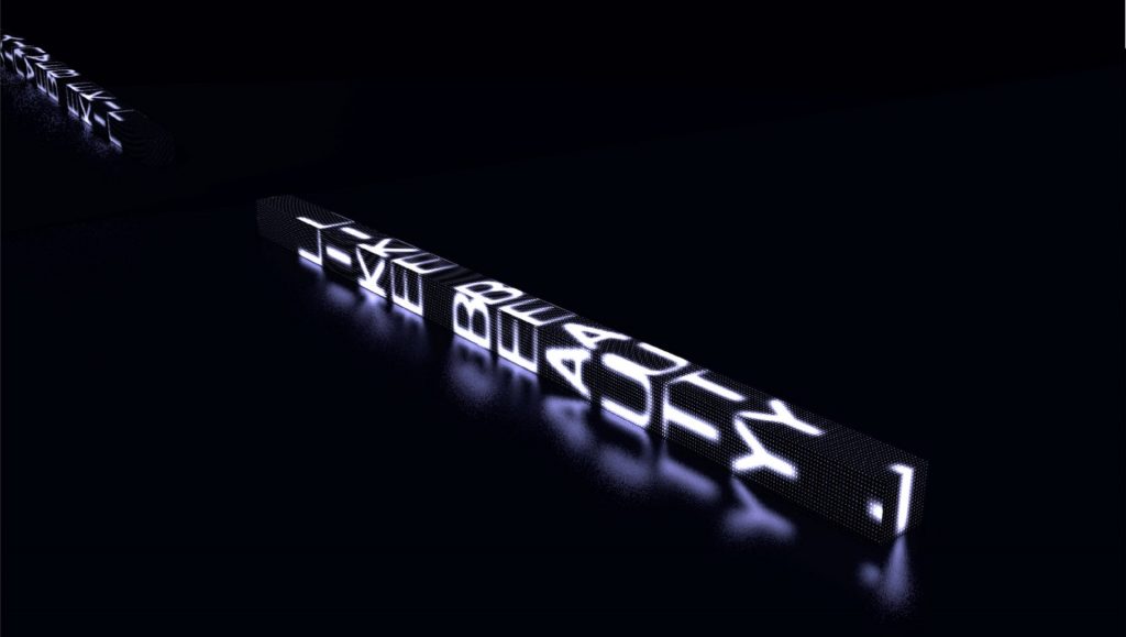 JENNY HOLZER – LIKE BEAUTY IN FLAMES